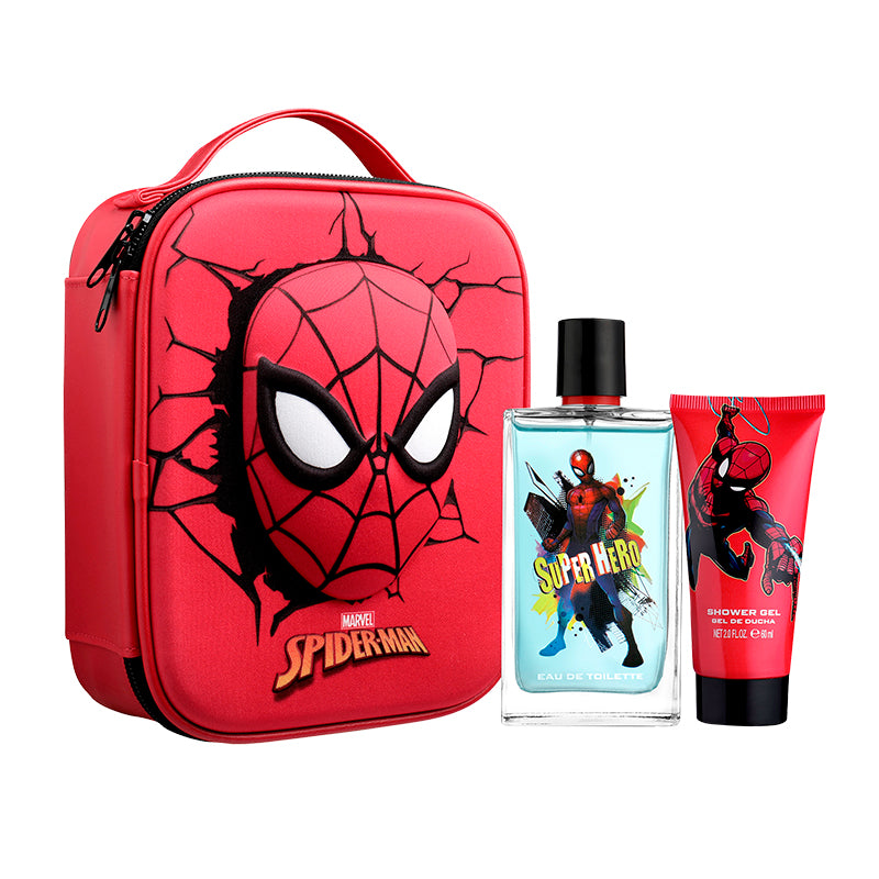 Spider-Man Zip 3D Case EDT 100 ml + Shower Gel 100 ml